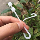 100pcs/lot Plastic Plants Clips Cherry Tomato Clips Support for Vegetable V X2C1