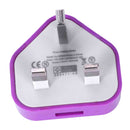 UK Plug Mains Wall 3 Pin USB Power Adaptor Charger For Mobile Cell Phone Ta