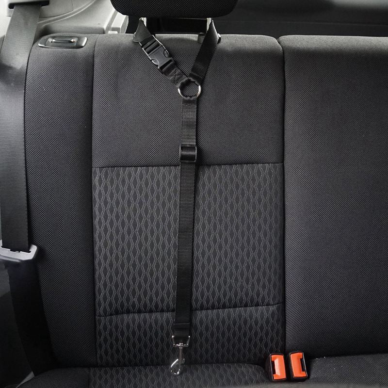 2 Packs Dog Cat Safety Seat Belt Strap Car Headrest Restraint Adjustable Ny M6Y1