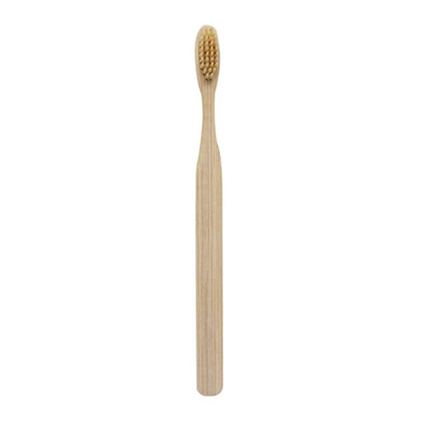 10PCS Environmentally Wood Rainbow Toothbrush Bamboo ToothBrush Bamboo Fibr K7W2