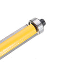 Drillpro 8mm Shank Trimming Router Bit with Bearing Wood Template Pattern Cutter