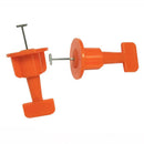 50Pc Flooring Wall Tile Leveling System Leveler Plastic Clip Adjustable Loc H6U5
