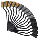 15 Pieces of Wire Brush Cover,Brick Brush,Brushed Curved Handle for Cleanin U6X9