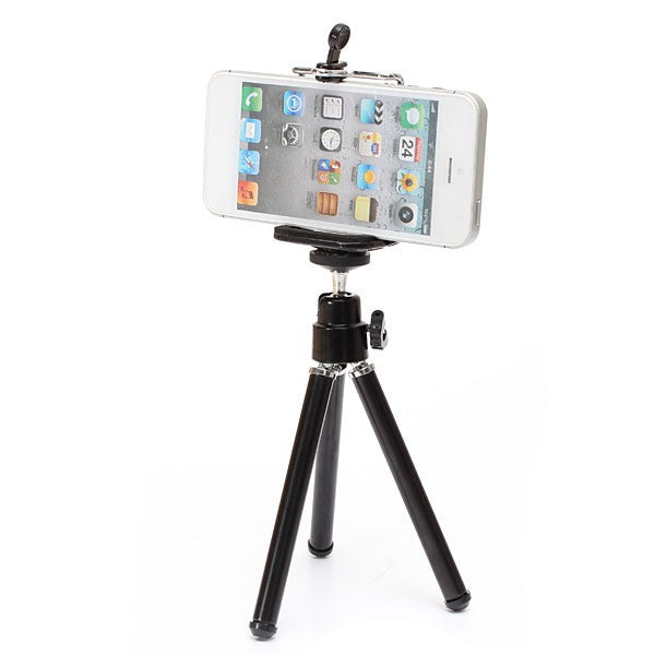 360 Rotatable Cell phone Tripod Stand Holder for Samsung Smartphone