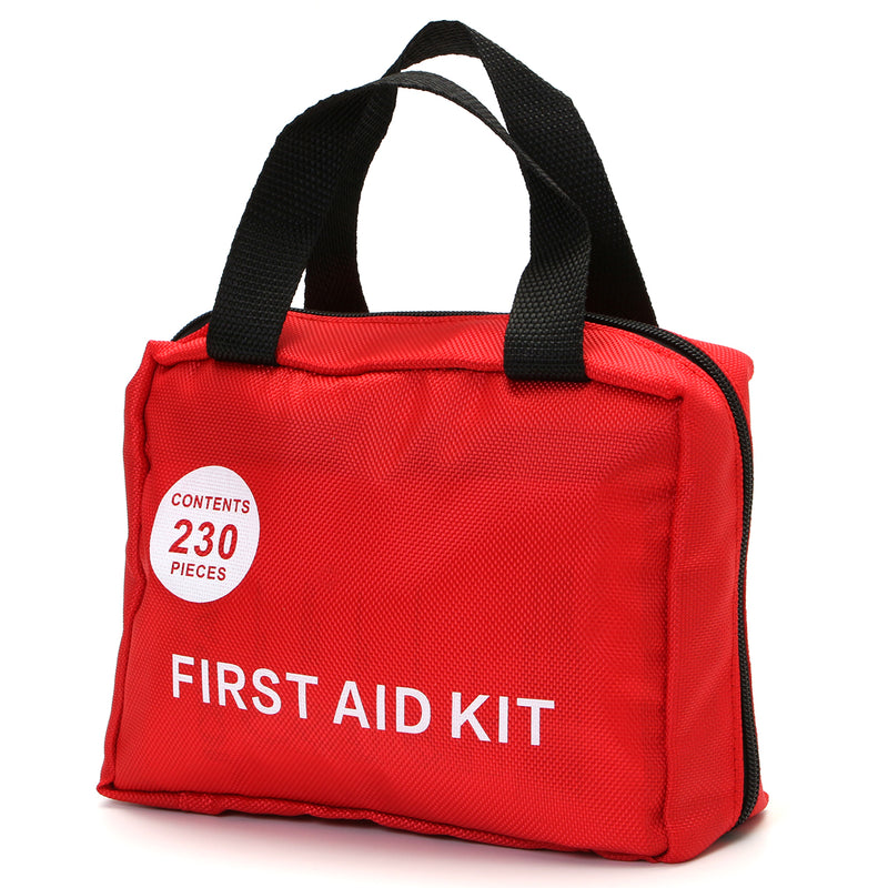 230 Pieces First Aid kit Emergency Set Kit Outdoor Wilderness Survival Medical Treatment P