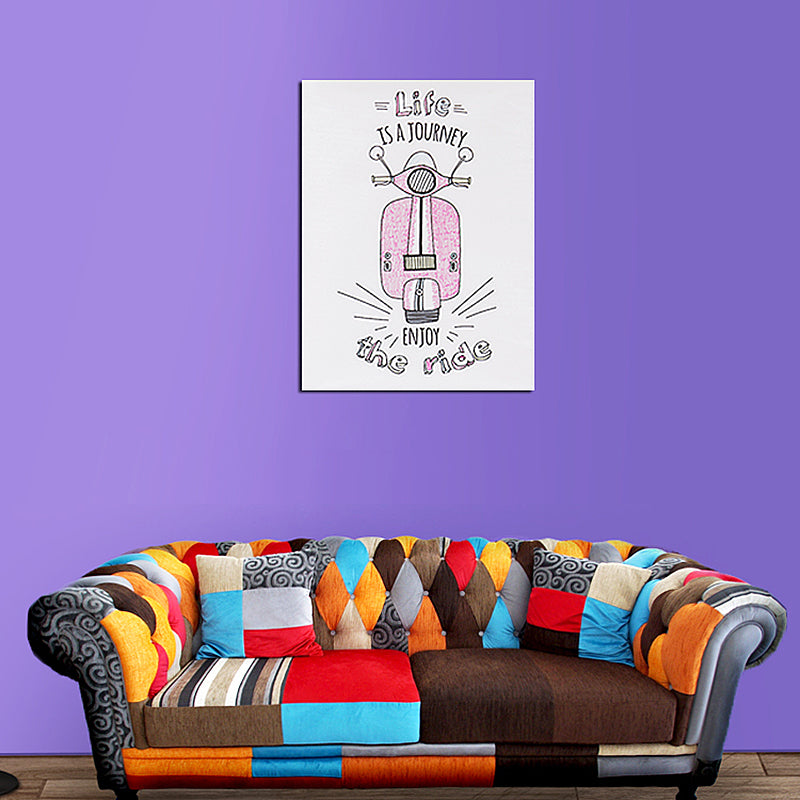 Bedroom Bedside Hanging Paintings Print Children Room Frameless Wall Art Pictures