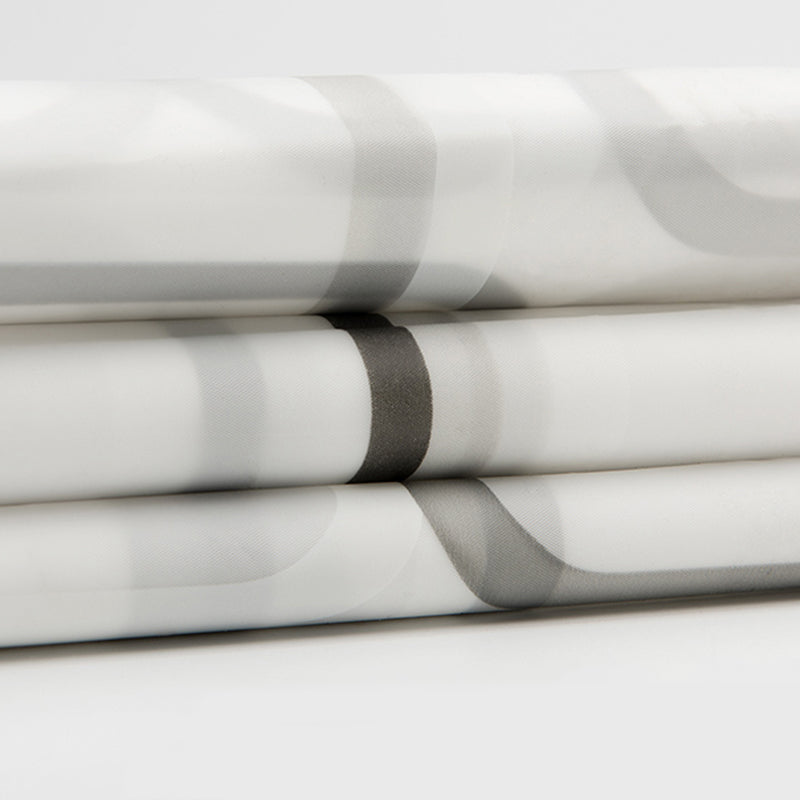 Polyester Fabric With Digital Printing Waterproof Bathroom Shower Curtain With 13 Pcs Hooks