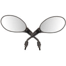 1 Pair 8Mm Universal Scooter Motorcycle Mirrors Motorbike Bike Replacement P6J6