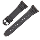 PU Black Strap Replacement Watch Band for CASIO W-96H