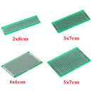 4pcs 5x7 4x6 3x7 2x8 cm Double Sided Copper Prototype PCB Universal Board F5R8