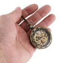 Mechanical Pocket Watch Steampunk Retro Luxury Pocket Watch Men'S And Women
