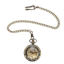 Mechanical Pocket Watch Steampunk Retro Luxury Pocket Watch Men'S And Women
