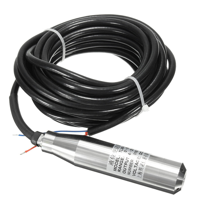 Submersible Water Level Transmitter Level Transducer Sensor 0-5mH2O 6m Cable