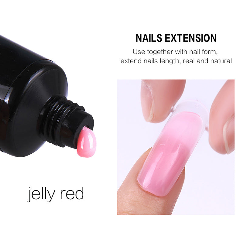 Ibcccndc 30G Poly Gel Finger Nail Extension Crystal Jelly Nail Gel Uv Led H J2I5