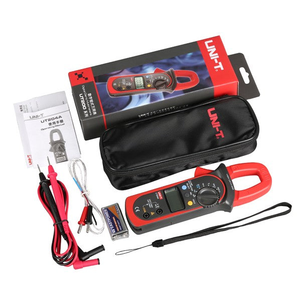 UNI-T UT204A Digital Handheld Clamp Multimeter DMM