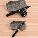 Winter Super Short Retractable Ice Fishing Rod Telescopic Mini Ice Fishing  Q8J9