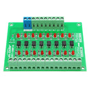 8 Channel 24V To 5V Optocoupler Isolation Module PLC Signal Level Voltage Conversion Board