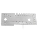 Machifit Universal 45 Degree Weld Gauge Welder Seam Inspection Measuring Ruler Welding Tool