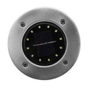 Solar Powered 12 LED Buried Light Under Ground Lamp Outdoor Path Garden Decor