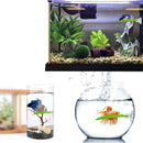 2 Pack Betta Hammock, Betta Fish Leaf Pad, Plastic Aquarium Plants With Suc