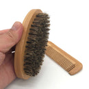 6Pcs/set Beard Care Comb Beard Balm Beard Oil Brush Grooming Styling Tool Kit