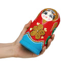 6Pcs/Set Russian Nesting Dolls Hand Painted Matryoshka Babushka Kids Toy Gift Decorations