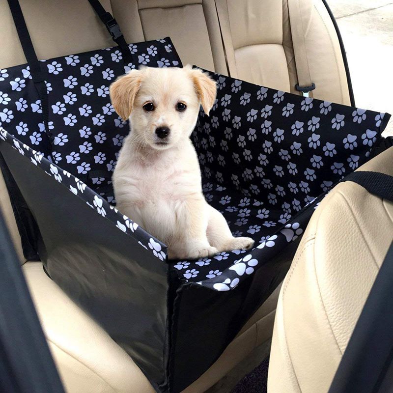 1X(Dog Car Seat Single Seat For Back Seat Waterproof Dog Seat Cover Car Sea