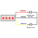 0.36inch Mini Digital LED Display 4 Bits 0-100V Voltmeter Panel Volt Voltag J8W2