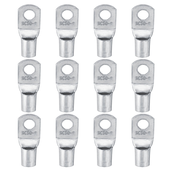 SC50-8 Copper Battery Welding Cable Lug Wire Connector Terminal 1/0 AWG Hole 8mm Electrical Battery