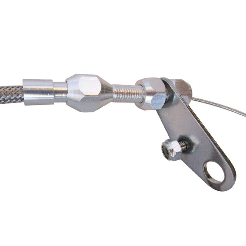 Throttle Pull Wire Stainless Steel Braided Transmission Cable Stop Cables T E2W8