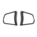2 Pieces Abs Carbon Fiber Steering Wheel Trim Frame For Bmw 5 Series F10 52 X9O7