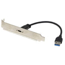 USB A 3.0 to USB C Front Panel Header Cable, USB A 3.0 Male to USB Type C F H8P8