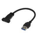 USB A 3.0 to USB C Front Panel Header Cable, USB A 3.0 Male to USB Type C F H8P8