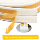 2Pcs 5M D Self-Adhesive Foam Sealing Strip Sponge Wooden Door Soundproof An V7W5