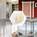 2Pcs 5M D Self-Adhesive Foam Sealing Strip Sponge Wooden Door Soundproof An V7W5
