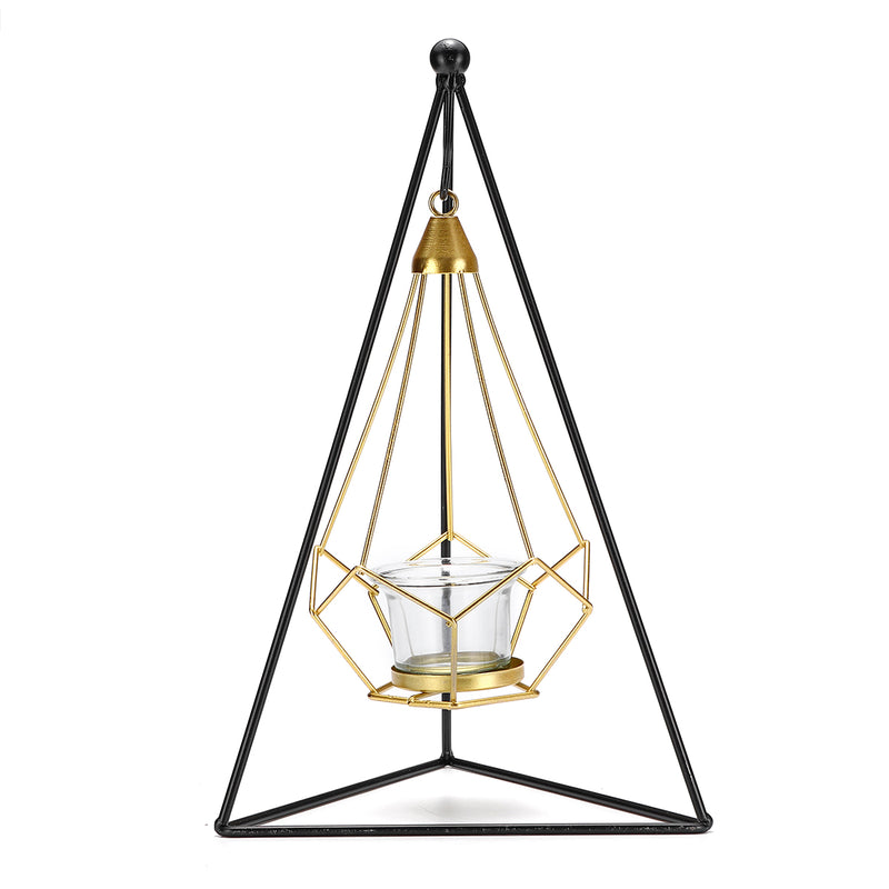 Creative Nordic Style Light Luxury Candle Holder Table Romantic Wedding Candlelight Dinner Props European Decorations