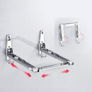 Stainless Steel Microwave Oven Shelf Wall-Mounted Kitchen Shelf Retractable