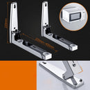 Stainless Steel Microwave Oven Shelf Wall-Mounted Kitchen Shelf Retractable