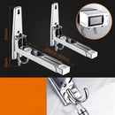 Stainless Steel Microwave Oven Shelf Wall-Mounted Kitchen Shelf Retractable