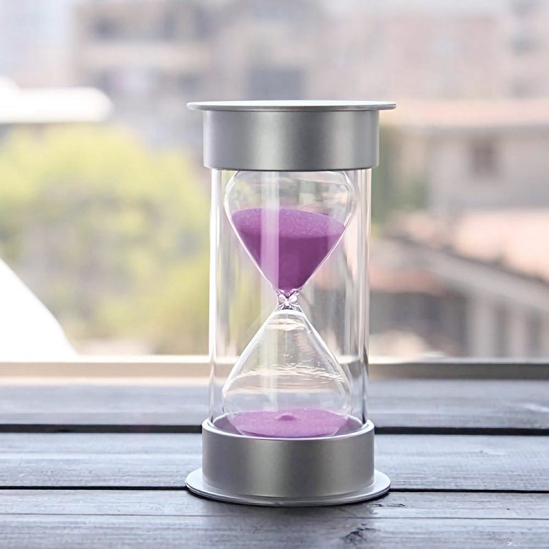 60 Minutes Hourglass,Modern Sand Timer With Sand For Mantel Office Desk Cof Y6I6