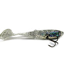 4pcs Arrive 8cm 14g Soft Bait Lead Head Sea Fish Lures Fishing Tackle Sharp C2B4