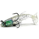 4pcs Arrive 8cm 14g Soft Bait Lead Head Sea Fish Lures Fishing Tackle Sharp C2B4