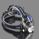 XANES 568D 650LM T6 LED HeadLamp Waterproof 3 Modes Telescopic Zoom Rechargeable Running Camping Cycling Light