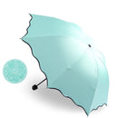 6Colors Anti-UV Waterproof Portable Travel Umbrella Small Fashion Folding Umbrella Rain Women Gift Men Mini Pocket Parasol