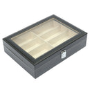 8 Grid Eye Glasses Case Eyewear Sunglasses Display Box Storage Holder Organizer