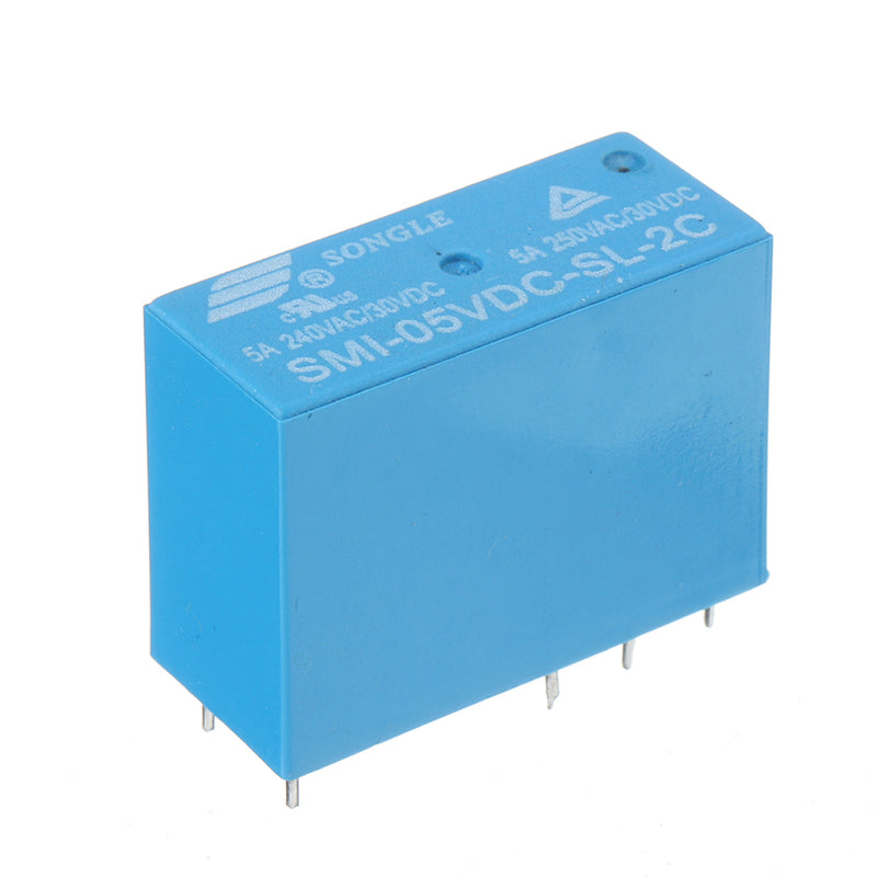 5Pcs SMI-05V/12V/24VDC-SL-2C 5V 12V 24V DC 5A 250VAC/30VDC 8Pin Relay Module