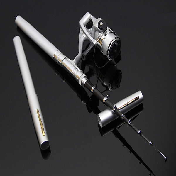 1.4M Aluminum Alloy Fishing Rod Portable Fishing Rods Pole +HIG2000 Spinning Wheel Set