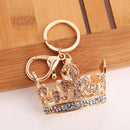 Fashion Crown Keychain Pendant Bag Holder Women Bag Flower Charm Keychain B J5J9