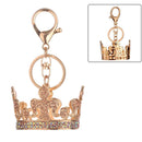 Fashion Crown Keychain Pendant Bag Holder Women Bag Flower Charm Keychain B J5J9