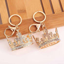 Fashion Crown Keychain Pendant Bag Holder Women Bag Flower Charm Keychain B J5J9